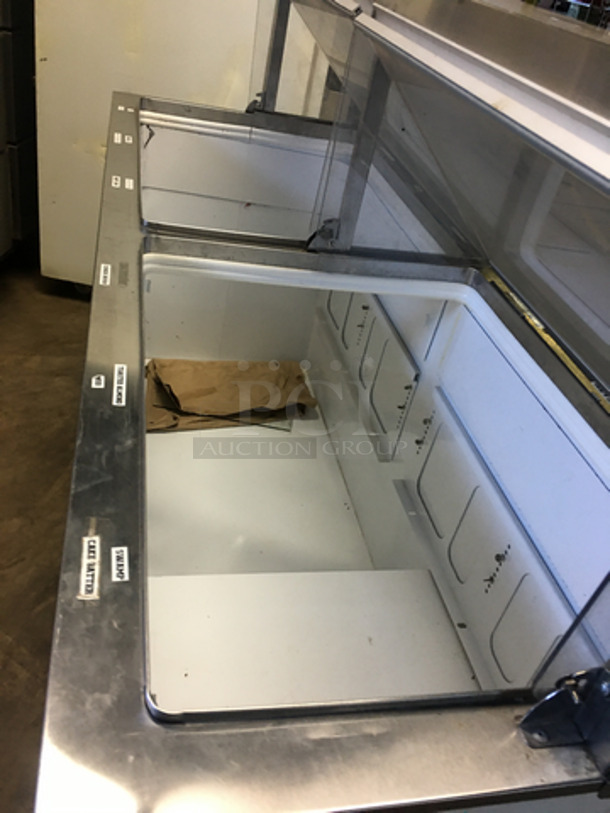 True Commercial Ice Cream Dipping Cabinet Merchandiser! With Sneeze Guard! With Flip Access Doors! Model: TDC-27 SN: 7429011 115V 60HZ 1 Phase - Image 5 of 7