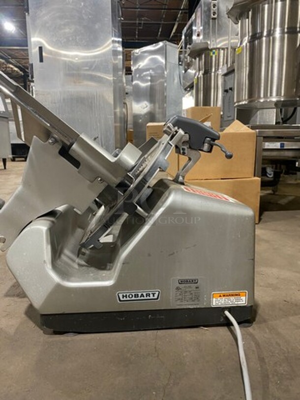 Hobart Commercial Countertop Deli/ Meat Slicer! All Stainless Steel! Model: 3813 SN: 631000747 120V - Image 4 of 6