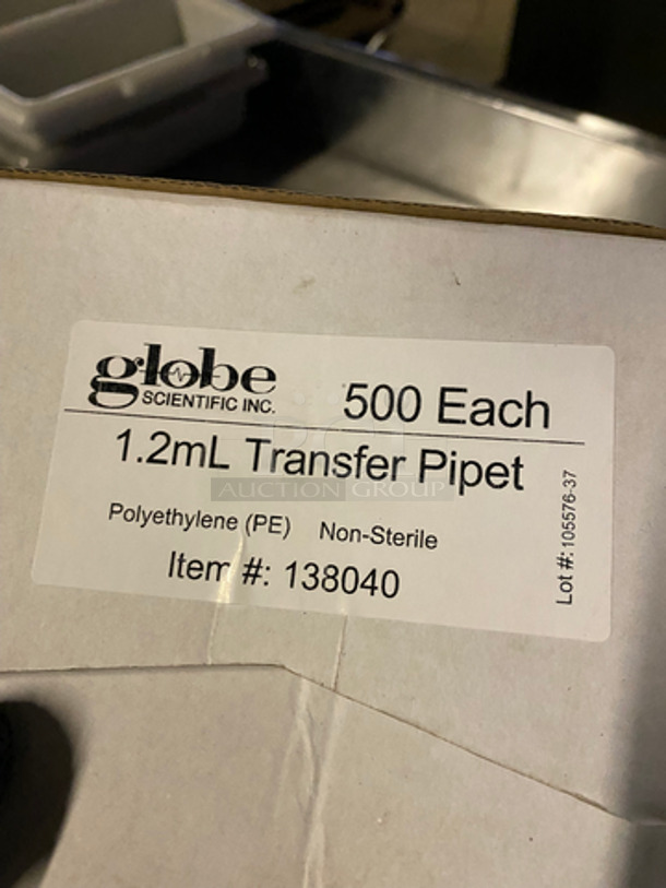 Globe 1.2 ML. Transfer Pipet! 3x Your Bid! - Image 2 of 3