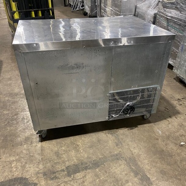Leader Commercial Refrigerated 2 Door Lowboy! With Poly Coated Rack! All Stainless Steel! On Casters! MODEL LB48S/C SN: GY02M1103 115V 1PH - Image 3 of 8