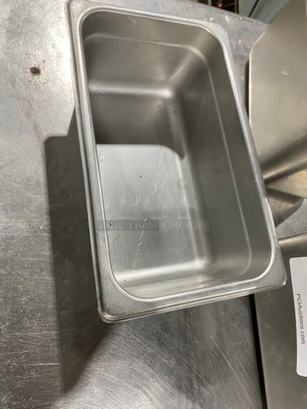 ALL ONE MONEY! Assorted Size Commercial Steam Table/ Prep Table Food Pans! All Stainless Steel! - Image 3 of 4