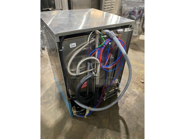Nice! CMA Commercial Undercounter Dishwasher! All Stainless Steel! Model: CMA180UC 208V 60HZ 1 Phase - Image 4 of 10