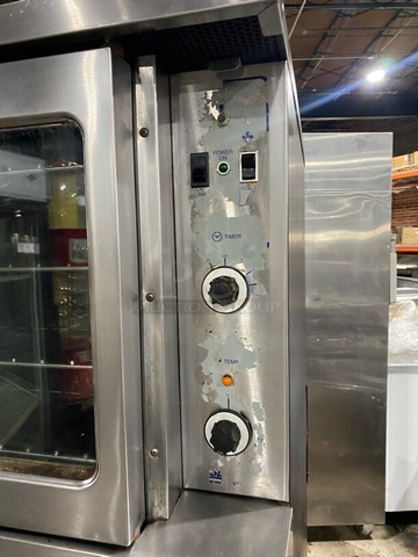 Sunfire Commercial Natural Gas Powered Double Deck Convection Oven! With View Through Doors! Metal Oven Racks! All Stainless Steel! 2x Your Bid Makes One Unit! Model: SDG1 - Image 7 of 11