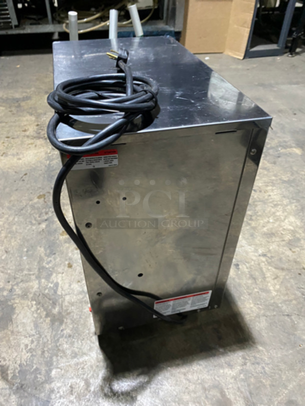 Natura Commercial Countertop 3 Tap Beverage Cooler/ Dispenser! All Stainless Steel! Model: NWSB3REF 115V 60HZ - Image 4 of 9