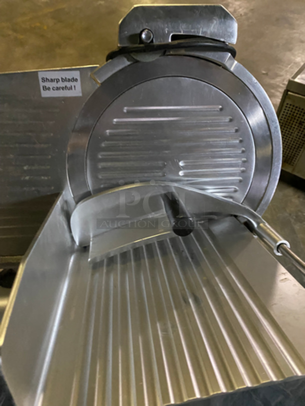 Avantco Commercial Countertop 12 Inch Blade Deli Meat Slicer! 115V 1 Phase! - Image 6 of 8