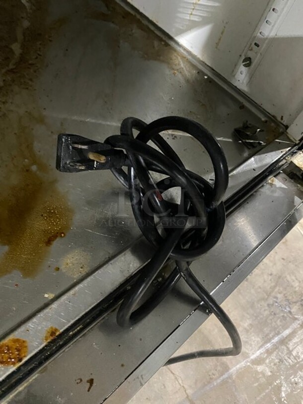 True Commercial 2 Door Reach In Refrigerator! All Stainless Steel! With Poly Coated Racks! On Casters! 115V 1 Phase! Model: T-49 SN: 1-3852808! Working When Removed! - Image 8 of 8