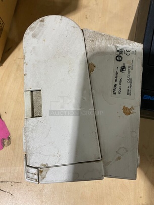 SNBC And Epson Countertop Thermal Receipt Printer! 2x Your Bid! Model: BTP2002NP SN: 0712350942, Model: M129C SN: D6JG009736 - Image 4 of 7