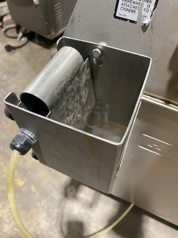 Hobart Stainless Steel Commercial Floor Style Electric Powered Meat Mixer Grinder! MODELMG2032 SN:311433265 480V 3PH - Image 7 of 10