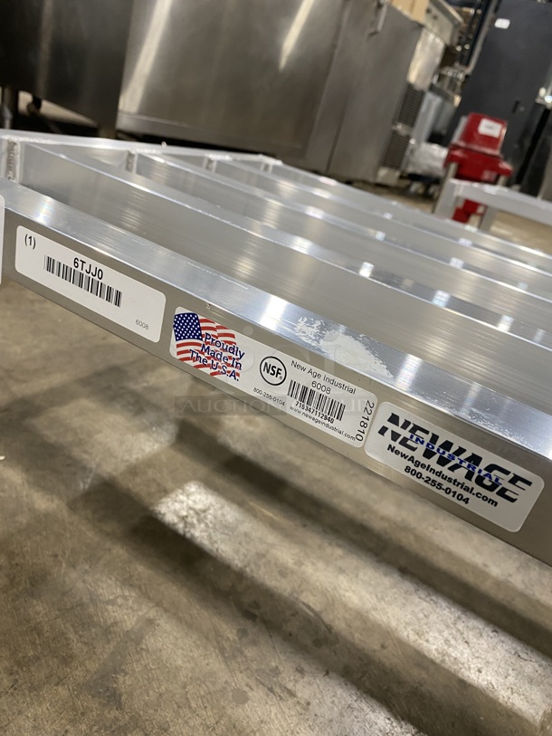 NEW! New Age Commercial Dunnage Rack! All Stainless Steel! MODEL 6TJJ0! - Image 6 of 12
