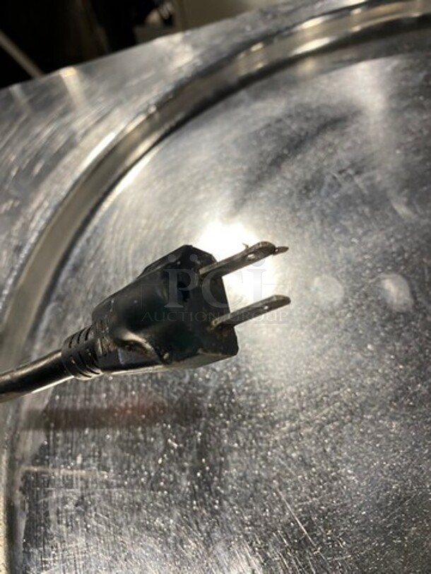 Commercial Fried Ice Cream Roll Machine! All Stainless Steel! On Casters! WORKING WHEN REMOVED! - Image 7 of 7