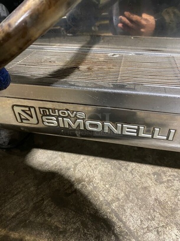 Nuova Simonelli Commercial Countertop 2 Group Espresso Machine! All Stainless Steel! On Legs! Model: AURELIADIGIT SN: 264289 208/240V - Image 9 of 12
