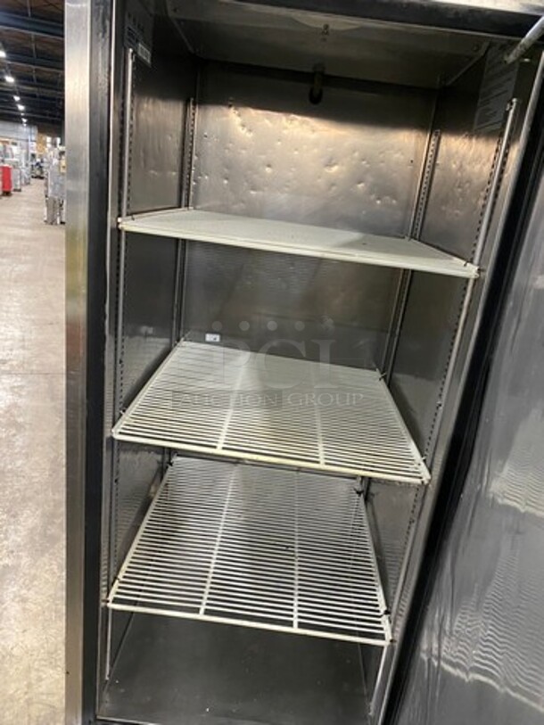 Turbo Air Commercial Single Door Reach In Freezer! With Poly Coated Racks! Solid Stainless Steel! On Casters! Model: TSF23SD SN: DF23106030 115V 60HZ 1 Phase - Image 5 of 9