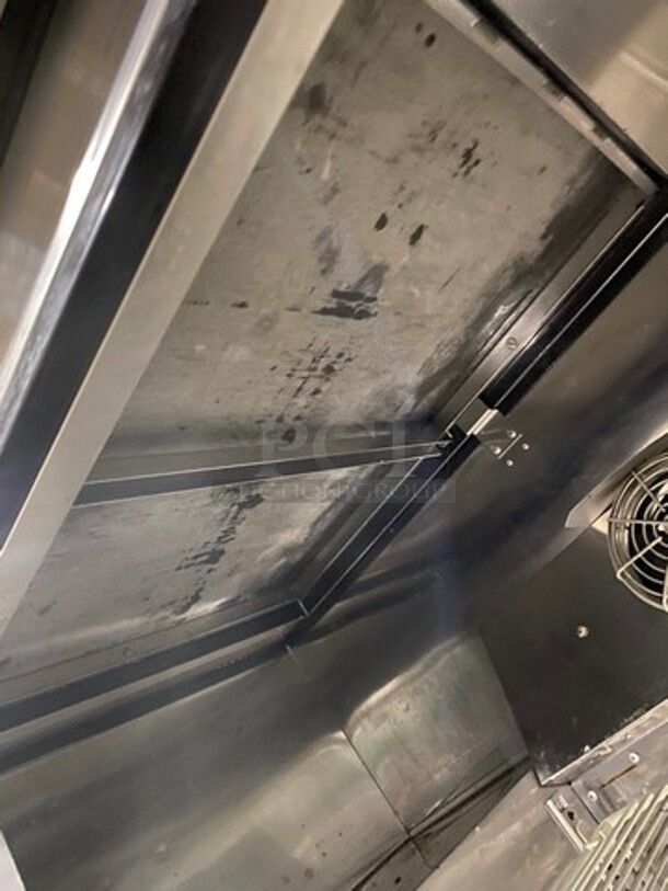 Turbo Air Commercial Single Door Lowboy/ Worktop Cooler! All Stainless Steel! On Casters! WORKING WHEN REMOVED! Model: JBT36N SN: H2JB3T0D8601 115V - Image 7 of 9
