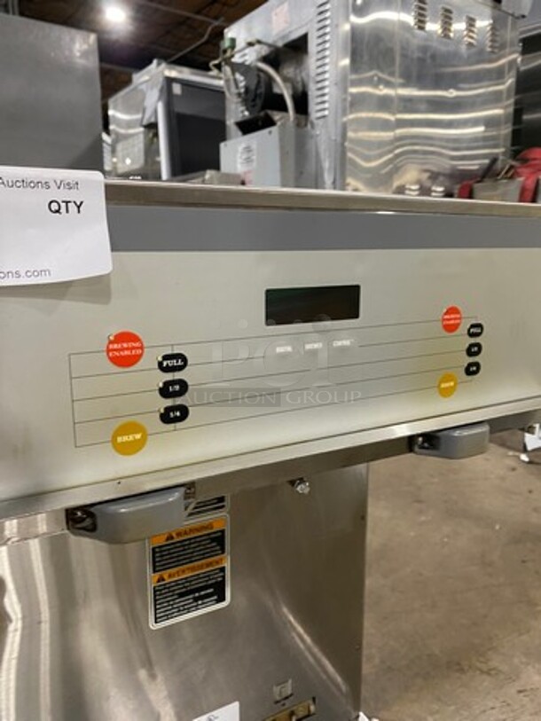 Bunn Commercial Countertop Dual Coffee Brewing Machine! All Stainless Steel! On Small Legs! Model: DUALSHDBC SN: DUAL111224 120/208V 60HZ 1 Phase - Image 5 of 7