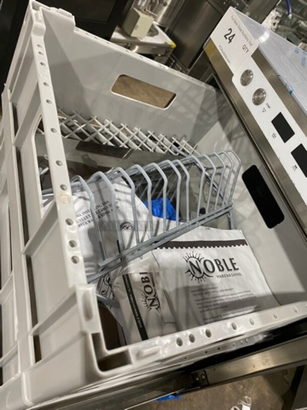 NEW! SCRATCH-N-DENT! LATE MODEL! 2022 Noble Commercial Undercounter Dishwasher! All Stainless Steel! Model: 495HTGW22 SN: 8102695713 208/240V 60HZ 1 Phase - Image 5 of 8