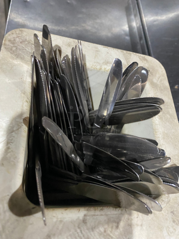 ALL ONE MONEY! Assorted Silverware Knifes! - Image 2 of 4