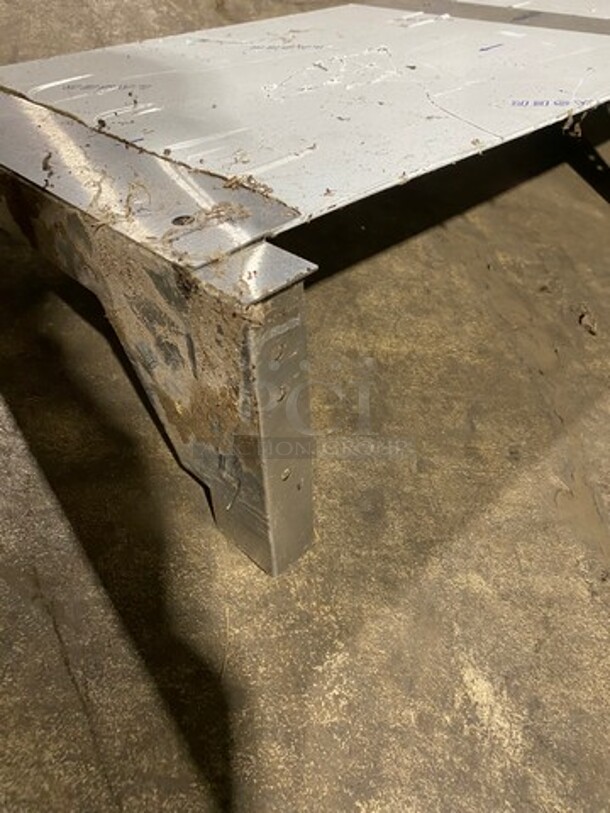 Solid Stainless Steel Wall Mount Shelf! - Image 5 of 5
