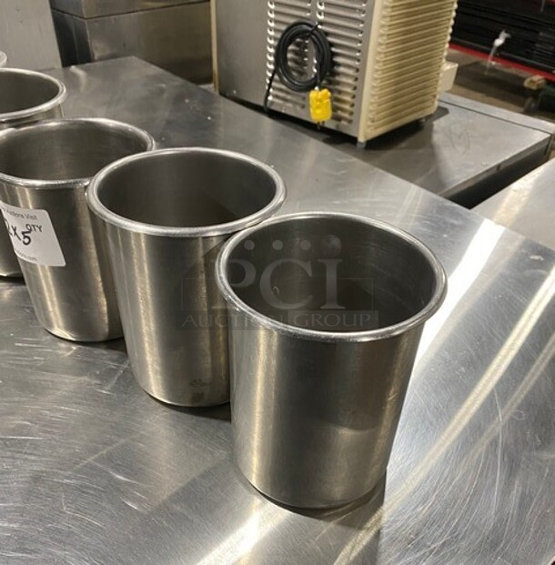 Stainless Steel Utensil Organizer! 5x Your Bid! - Image 2 of 7