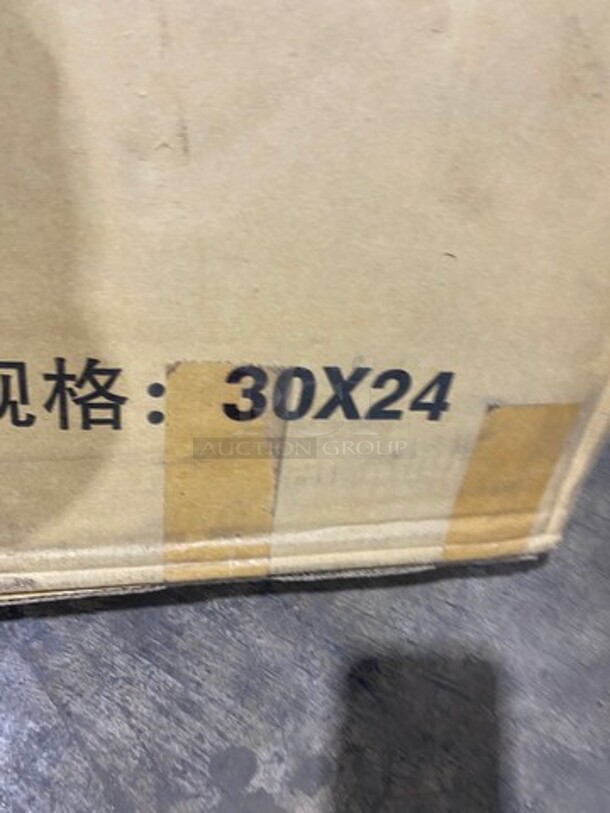 BRAND NEW! IN THE BOX! Solid Stainless Steel Work Top/ Prep Table! With Legs! ASSEMBLY NEEDED! - Image 2 of 3