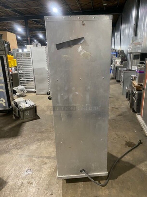 Cres Cor Commercial Insulated Warming/Proofing Cabinet! With 2 Half Doors! Holds Full Size Trays! All Stainless Steel! On Casters! - Image 4 of 7