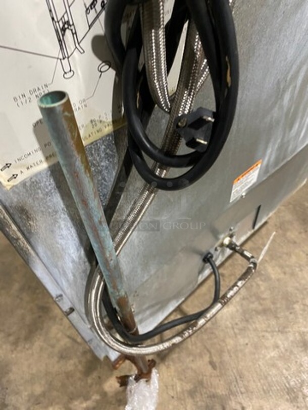 Manitowoc Commercial Undercounter Ice Maker Machine! All Stainless Steel! On Legs! - Image 7 of 8