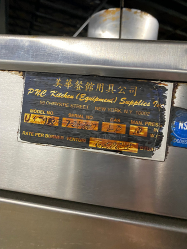 Commercial Single Door Natural Gas Powered Smoker! All Stainless Steel! - Image 7 of 9