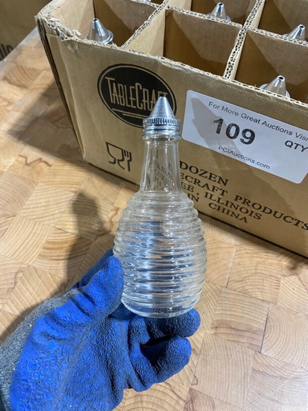 NEW IN BOX! 1 Dozen Table Craft 6oz Oil Vinegar Bottles! - Image 4 of 8