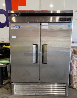 Turbo Air Commercial 2 Door Reach In Cooler! With Racks! Model TSR49SD 110-120v 1ph