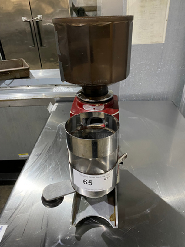 Commercial Countertop Coffee Bean Grinder! Stainless Steel Body! - Image 1 of 8
