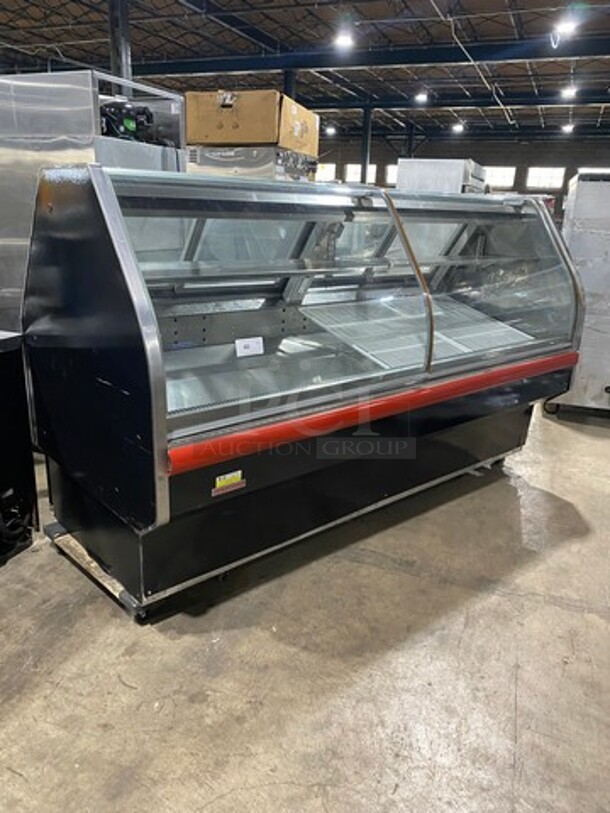 Hussmann Commercial Refrigerated Deli/Bakery Display Case Merchandiser! With Curved Front Glass! With Rear Access Doors! Remote Compressor/No Compressor! Stainless Steel Body! - Image 8 of 8