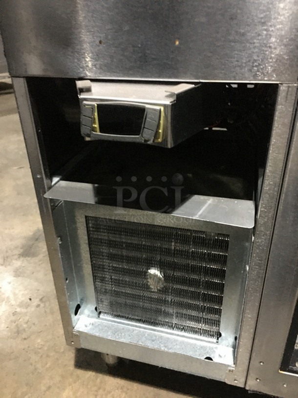 NICE! Perlick Commercial Single Door Bar Back Cooler! All Stainless Steel! On Legs! Model: BBS36RO SN: 783465 115V 60HZ 1 Phase - Image 8 of 9