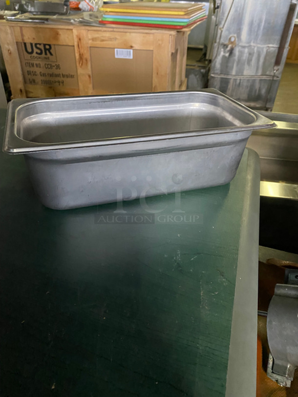 Browne Steam Table/ Prep Table Pans! All Stainless Steel! 7x Your Bid! - Image 2 of 6