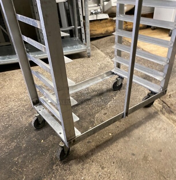 Metal Commercial Pan Transport Rack on Commercial Casters! - Image 3 of 3