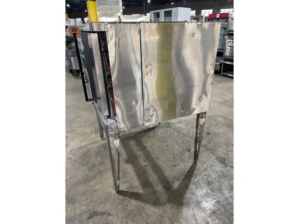 Blodgett MARK V Edition Commercial Electric Powered Full Size Convection Oven! All Stainless Steel! Model MARKV! On Legs! Working When Removed! - Image 3 of 7