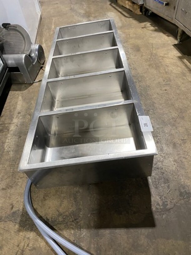 WOW! Alto Shaam Commercial Countertop Electric Powered 5 Well Drop In Steam Table! With Independent Controls! All Stainless Steel! Model: 500HWID6 SN: 208/240V 60HZ 1 Phase - Image 2 of 8
