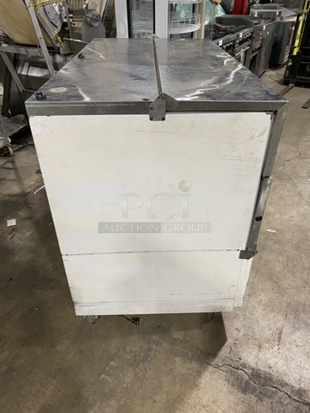Powers Refrigerated Air Forced Milk Cooler! Model 780 Serial A050029! 115V 1 Phase! On Casters!  - Image 3 of 7