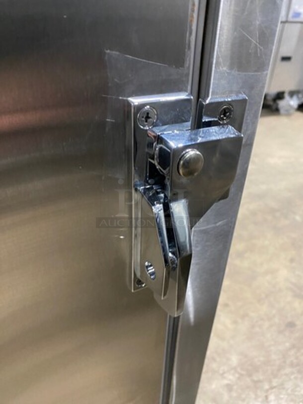 NICE! Silver King Commercial Countertop 2 Spout Refrigerated Milk Dispenser! Stainless Steel Body! On Legs! - Image 8 of 9
