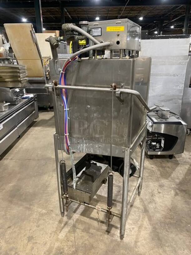 Jackson Ecolab Commercial Pass-Through Dishwasher Machine! All Stainless Steel! On Legs! Model: ES200 SN: 06F205573 115V 60HZ 1 Phase - Image 3 of 10