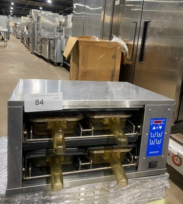 Amazing! Prine Castle Counter Top 4 Compartment Food Warmer! Model DHB-DDB Serial AA0001864! 120V 1 Phase! Working When Removed!  - Image 1 of 9