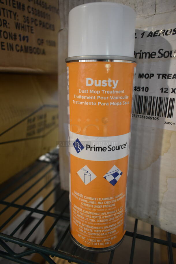2 Boxes of 12 BRAND NEW Prime Source Dusty Dust Mop Treatment Bottles. 2 Times Your Bid! - Image 1 of 4
