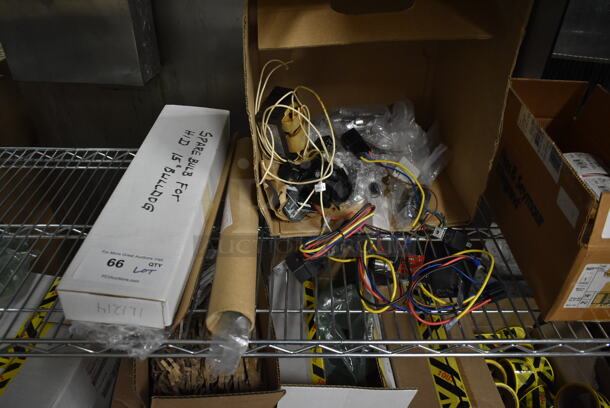 BRAND NEW IN BOX! Lot of Various BRAND NEW Items Including Heating Bulb and Wires - Image 1 of 6