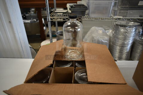 4 Boxes of 12 BRAND NEW Piramal Glass Glass Bottles. 4 Times Your Bid!