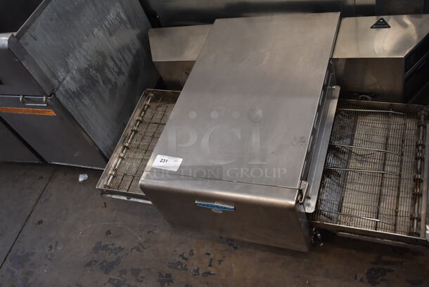 2018 Turbochef HhC2020 Stainless Steel Commercial Countertop Electric Powered Conveyor Rapid Cook Oven. 208/240 Volts, 3 Phase.  - Image 2 of 12
