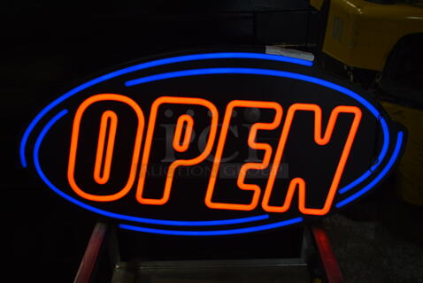 Light Up Open Sign. Tested and Working!