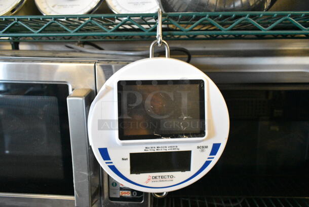 Detecto SCS30 Hanging Scale.  - Image 1 of 2