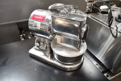 Estella 348CG12 Stainless Steel Commercial Countertop Cheese Grater. 120 Volts, 1 Phase. Tested and Working!