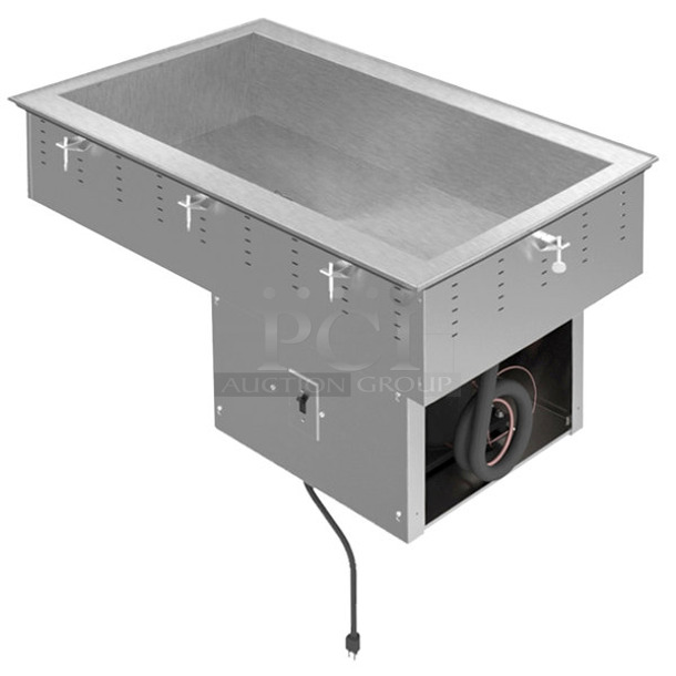 BRAND NEW SCRATCH AND DENT! Vollrath FC-4C-01120-N Stainless Steel Commercial Cold Pan Drop In. 115 Volts, 1 Phase. Tested and Working!