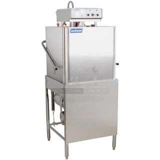BRAND NEW SCRATCH AND DENT! 2023 Jackson Tempstar Stainless Steel Commercial Straight Pass Through Dishwasher. 208-230-460 Volts, 3 Phase. 