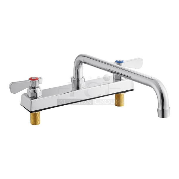 BRAND NEW SCRATCH AND DENT! Regency 600FD814 Deck-Mounted Faucet with 8