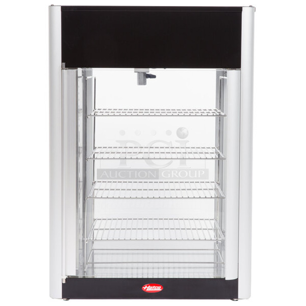 BRAND NEW SCRATCH AND DENT! Hatco FDWD-2X  Flav-R-Fresh Two Door Heated Display Cabinet with Humidity Control and Multi-Purpose Rack. 120 Volts, 1 Phase. Tested and Working! - Image 1 of 8